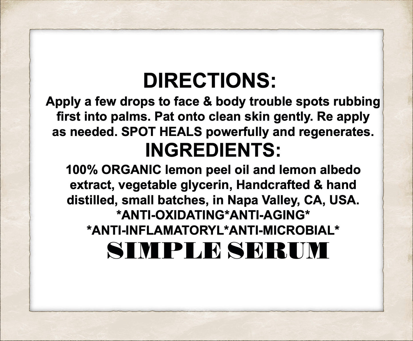 Potent Serum